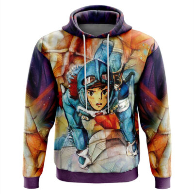 Studio Ghibli Nausicaa Of The Valley Of The Wind 3D Hoodie
