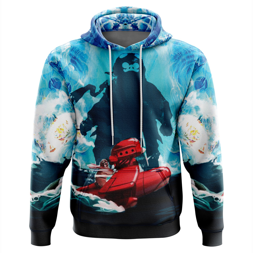 Studio Ghibli Porco Rosso 3D Hoodie