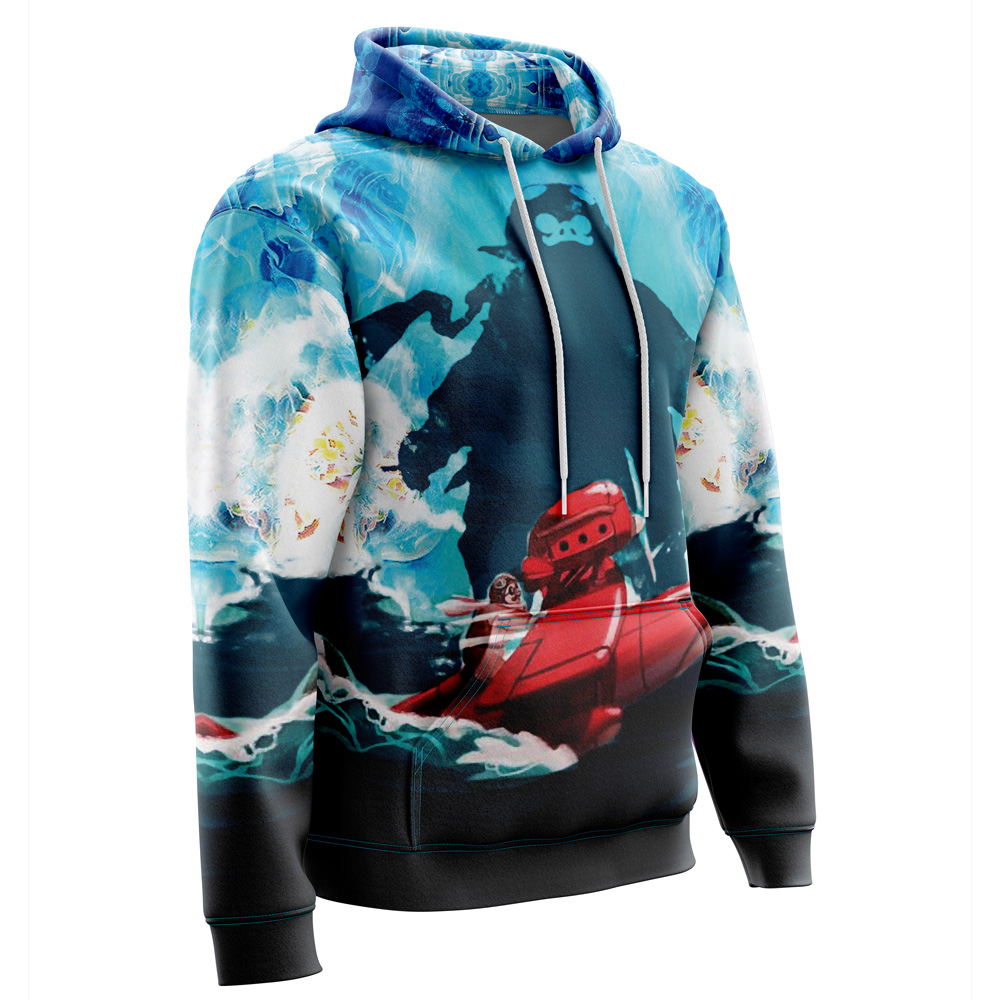 Studio Ghibli Porco Rosso 3D Hoodie - Image 2