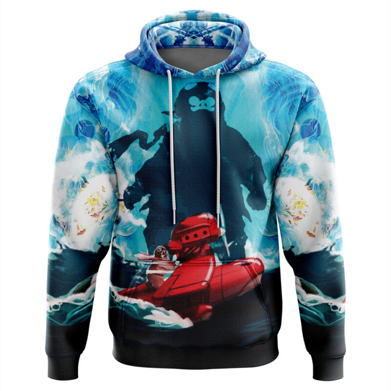 Studio Ghibli Porco Rosso 3D Hoodie - Image 4