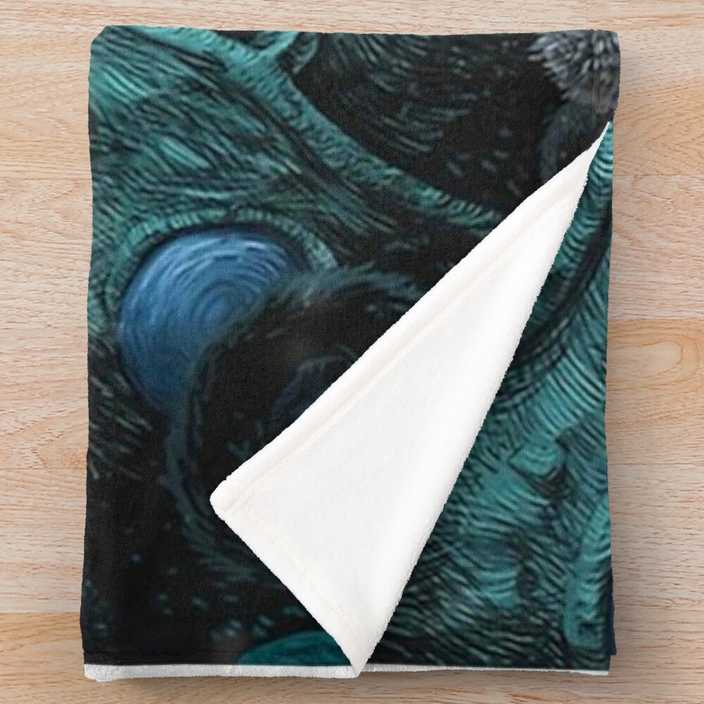 Studio Ghibli Nausicaä Of The Valley Of The Wind Print Throw Blanket - Image 2