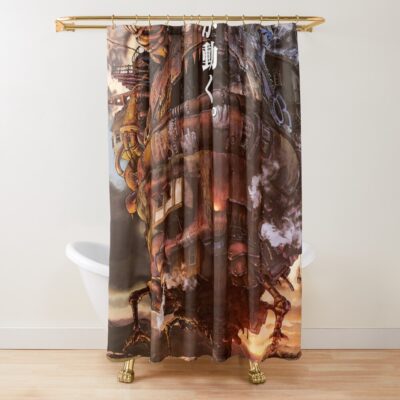 Howl S Moving Shower Curtain