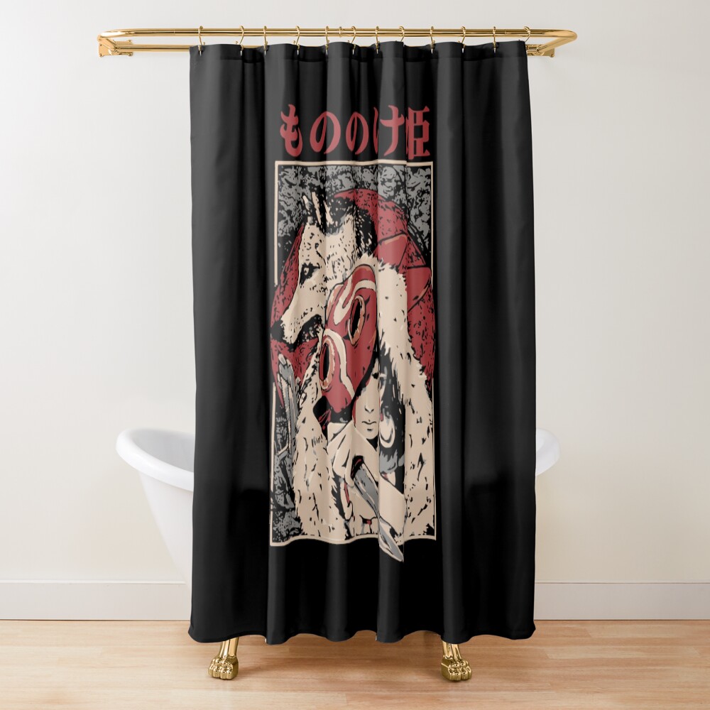 Princess Mononoke Shower Curtain