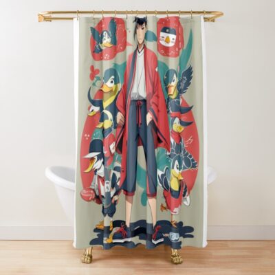 Samurai Duck Squad Urban Style Adventure Shower Curtain