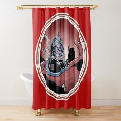 Better A Pig Shower Curtain