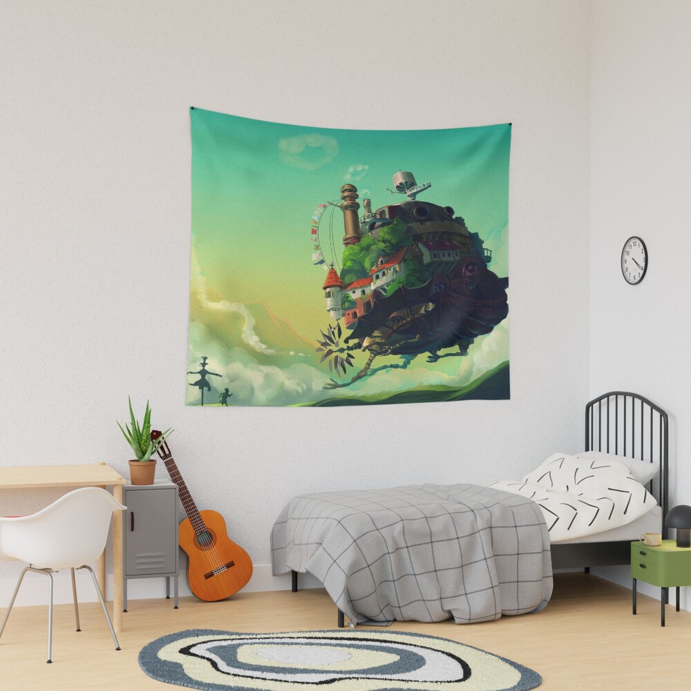 Anime Movie Landscape Tapestry