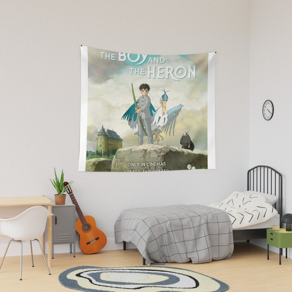 The Boy And The Heron Tapestry