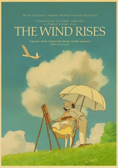 The Wind Rises Canvas Poster