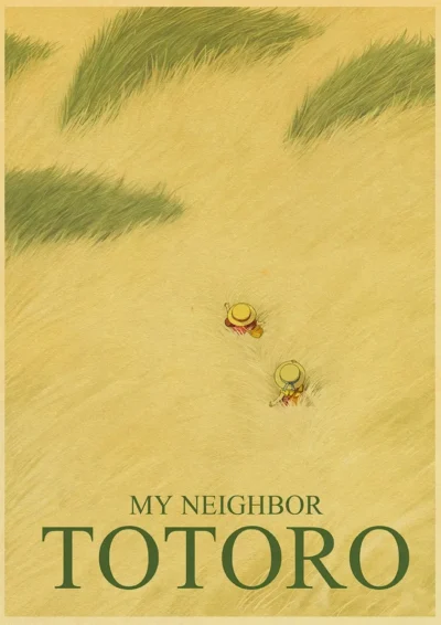 My Neighbor Totoro Decorative Art Printing Poster