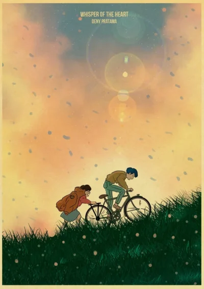 Whisper of the Heart  Decorative Art Printing Poster