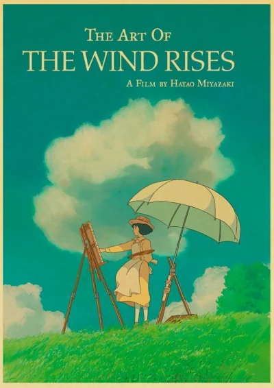 The Wind Rises Draw Poster