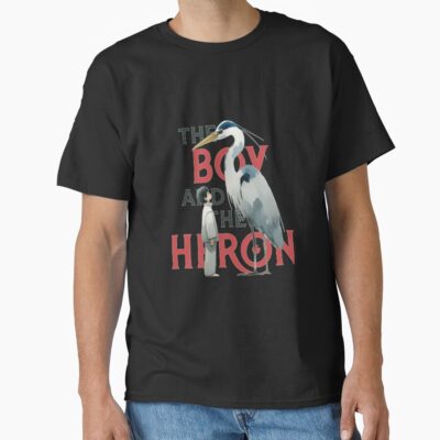 The Boy And The Heron Watercolour 2 T-shirt