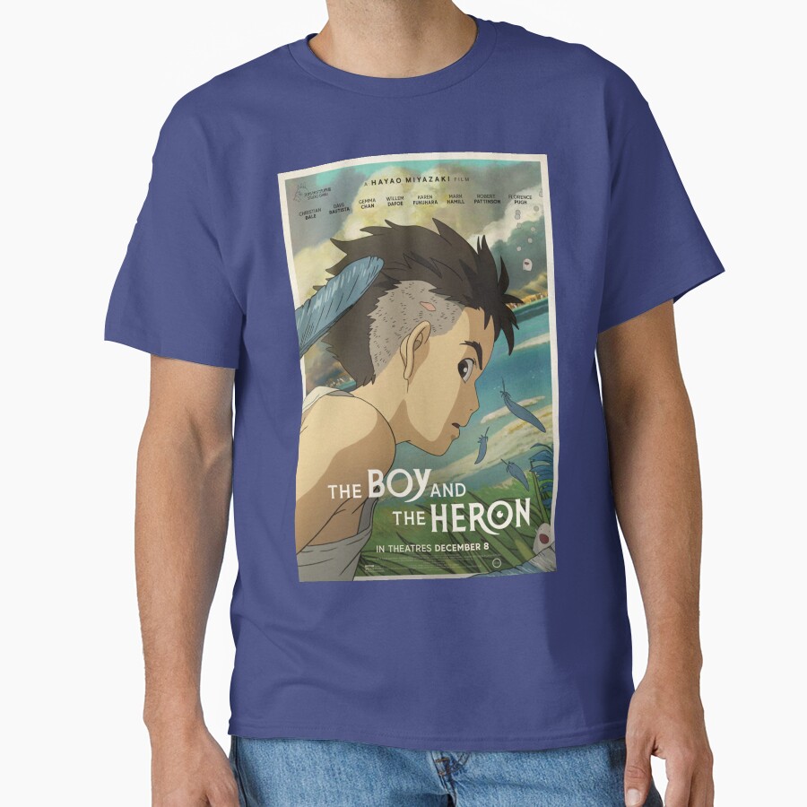 Heron Poster T-shirt - Image 4
