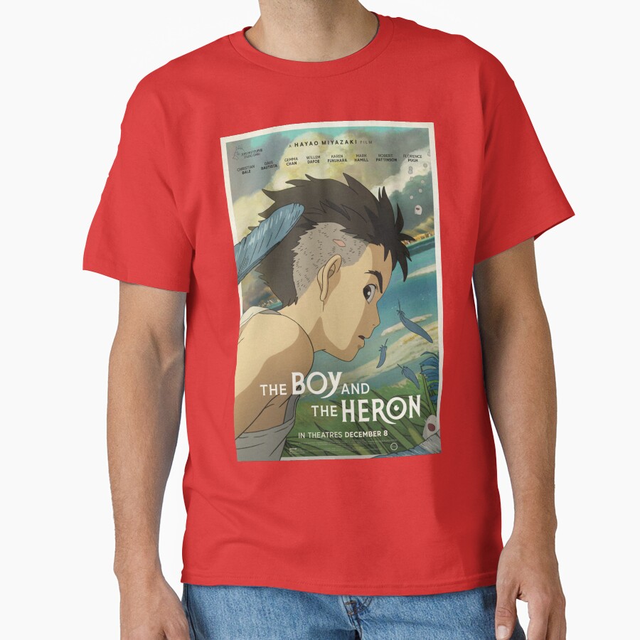 Heron Poster T-shirt - Image 5