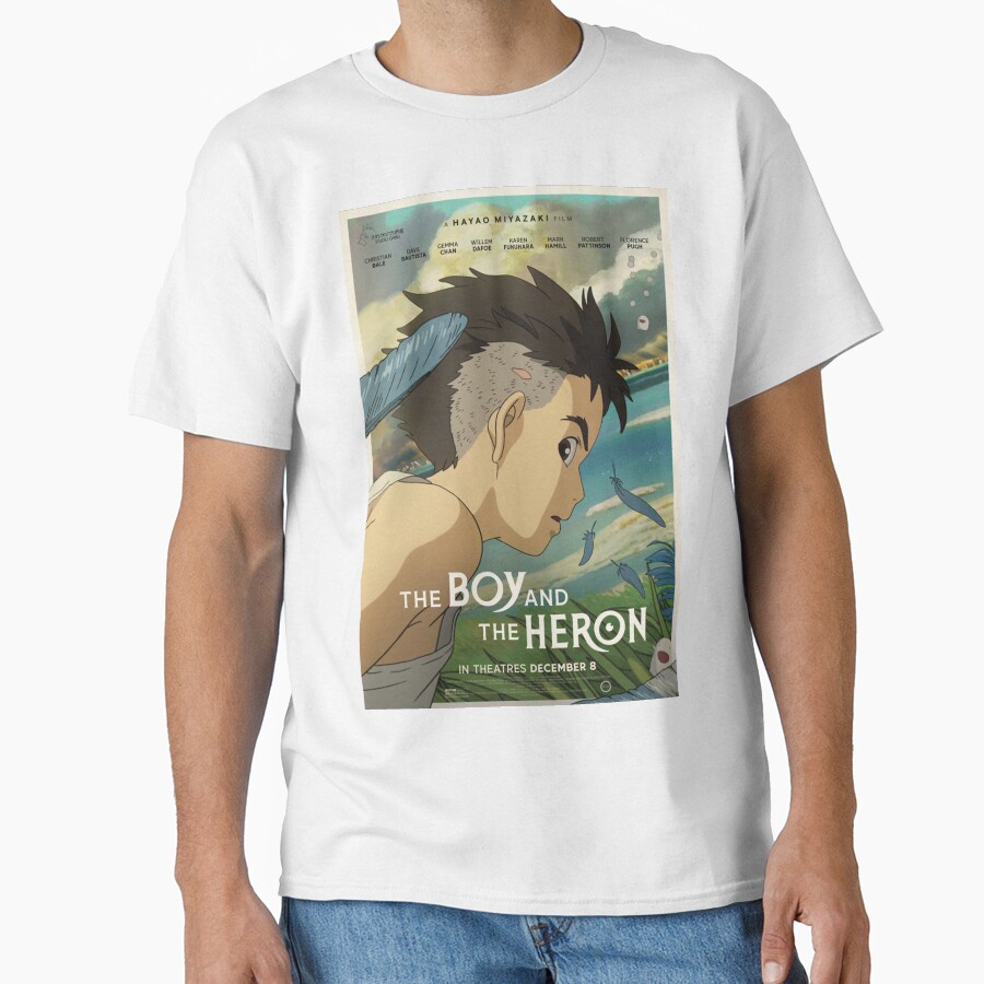 Heron Poster T-shirt - Image 2