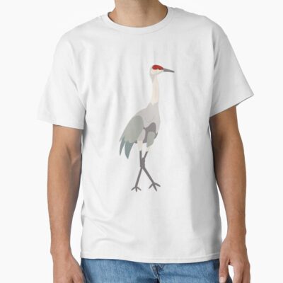 Sandhill Crane Drawing T-shirt