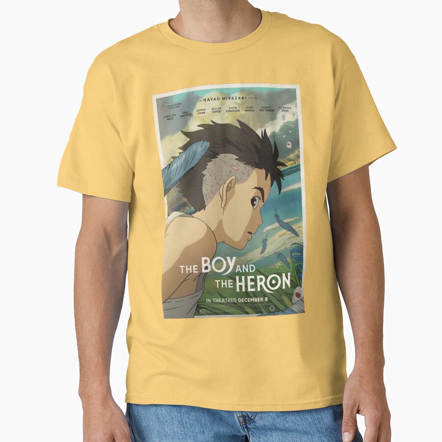 Heron Poster T-shirt - Image 6