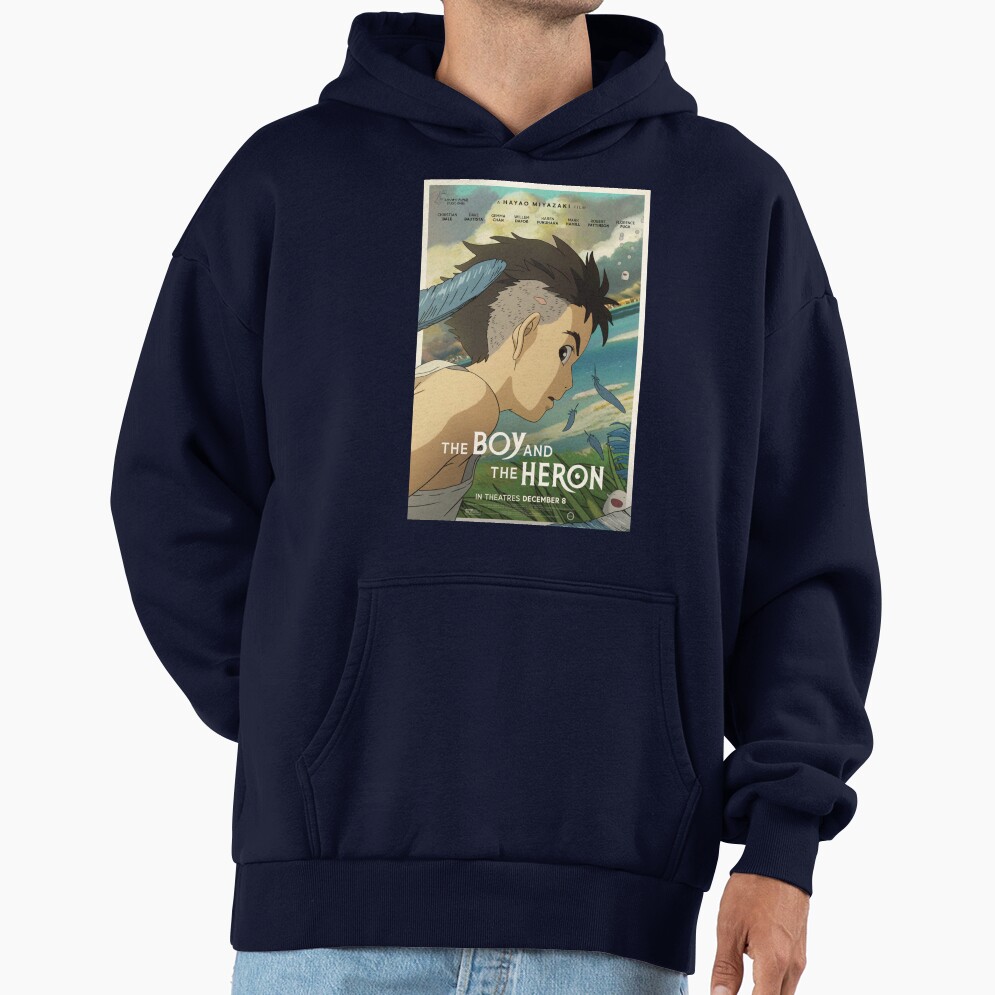 Heron Poster Hoodie - Image 5
