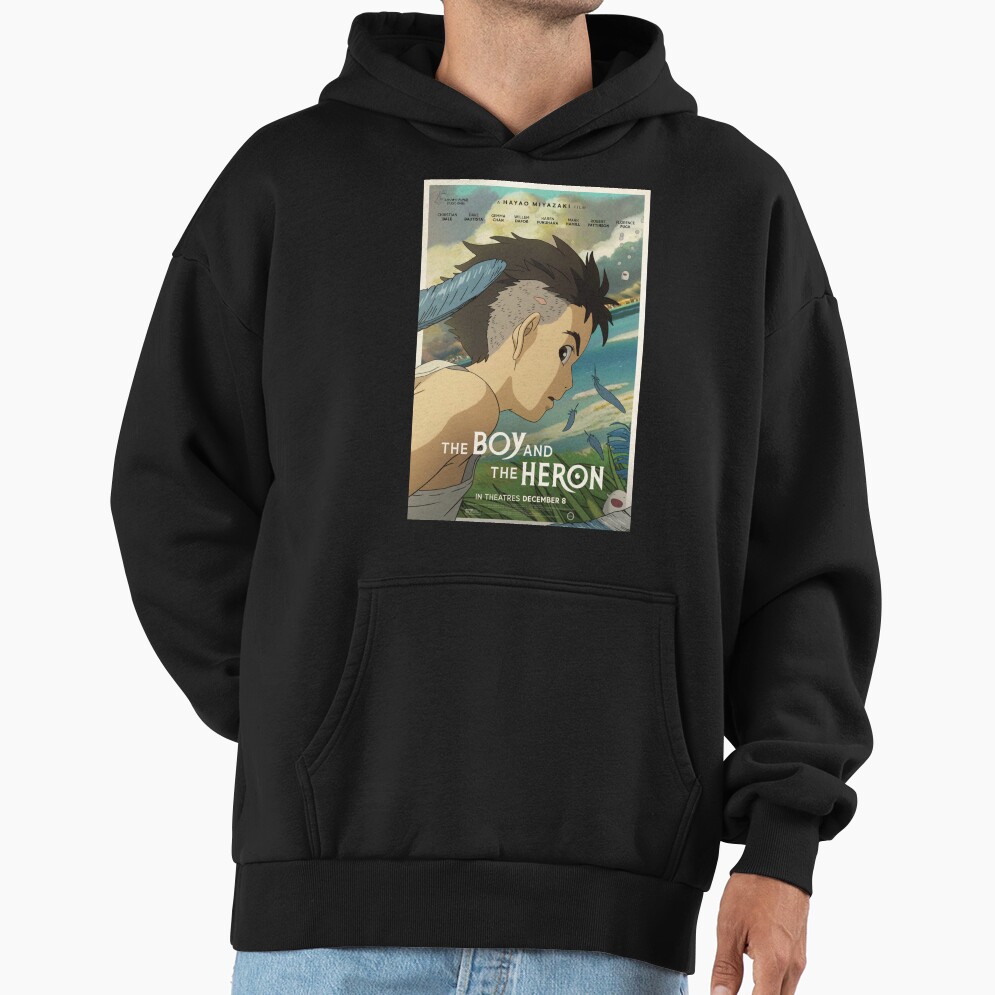 Heron Poster Hoodie - Image 2