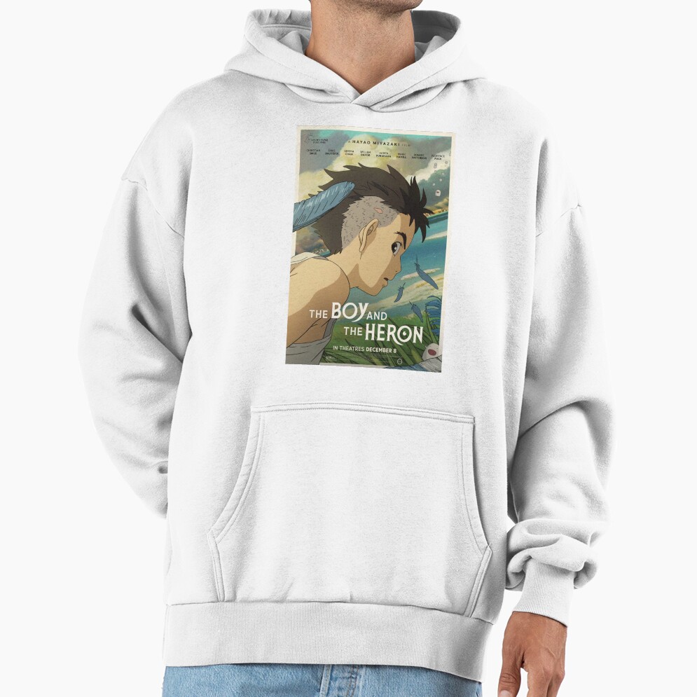 Heron Poster Hoodie