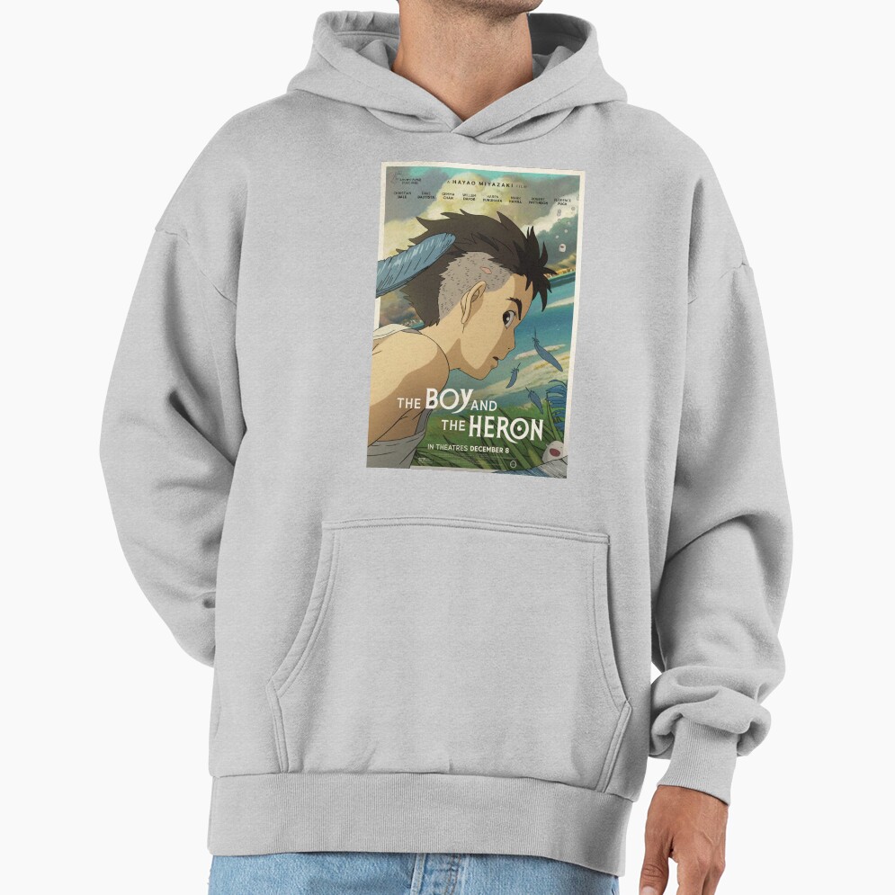 Heron Poster Hoodie - Image 4