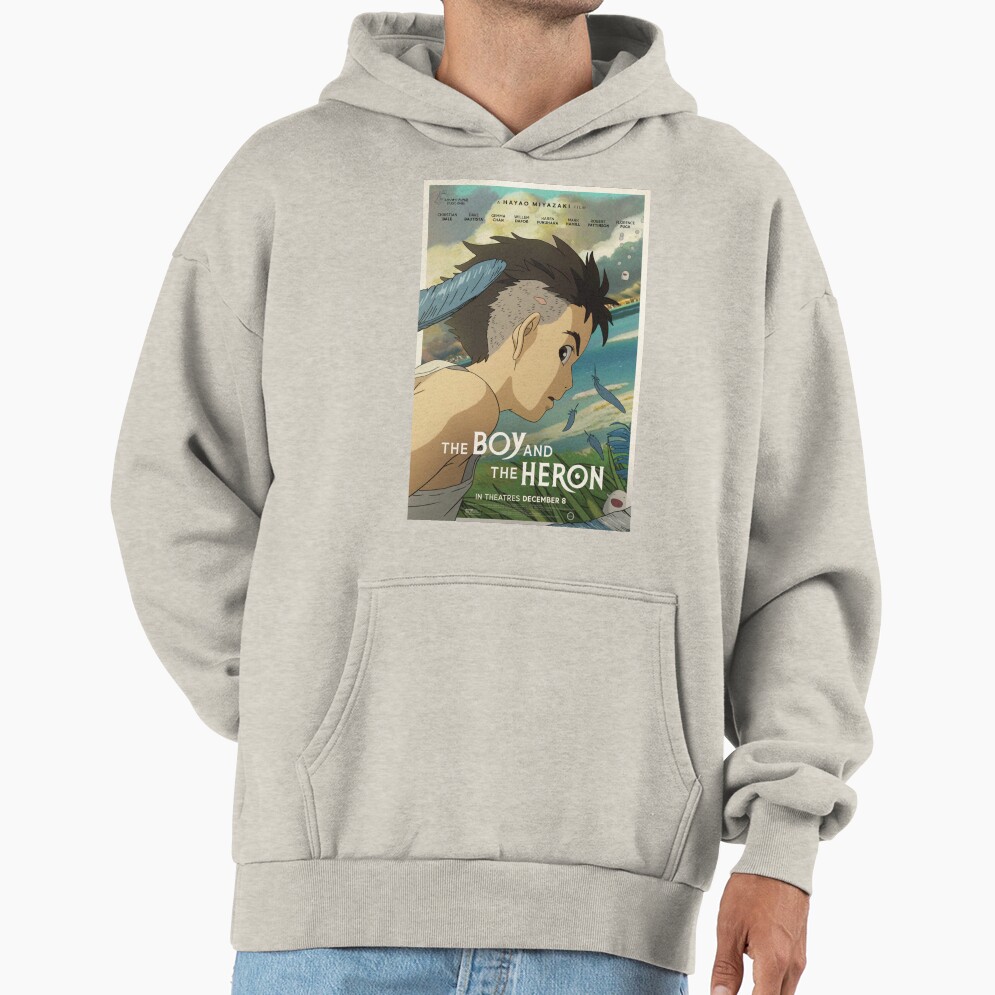 Heron Poster Hoodie - Image 3