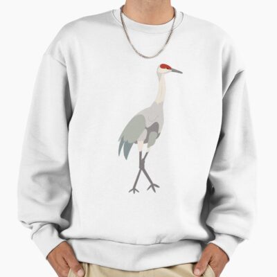 Sandhill Crane Drawing Sweatshirt