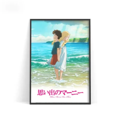 When Marnie Was There Art Print Anime Movie Japanese Poster