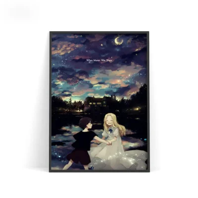 When Marnie Was There Anime Movie Art Print Japanese Poster