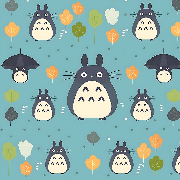 Totoro Umbrella Tote Bag - Image 2