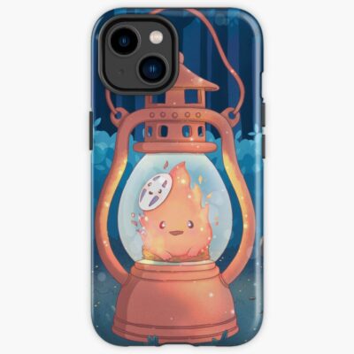 Calcifer Lamp Iphone Case