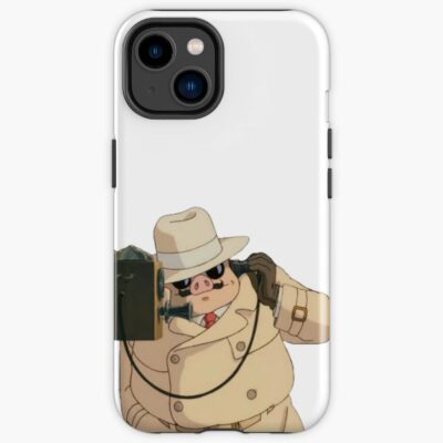 Porco Rosso On The Phone Iphone Case
