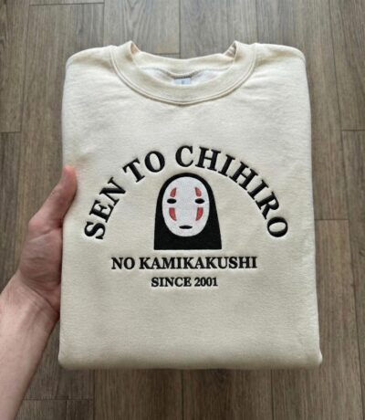 Vintage No Face Since 2001 Embroidered Clothing