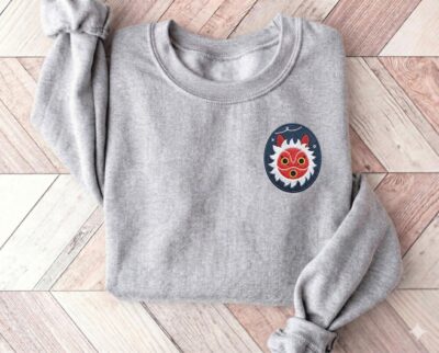 Alternative view of Vintage Princess Mononoke Embroidered Clothing