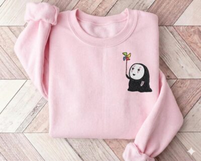 Alternative view of Cute No Face Embroidered Clothing