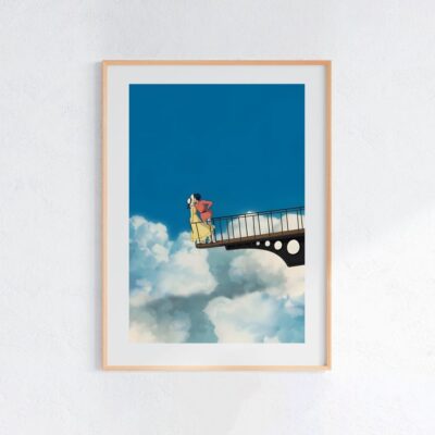 Howl’s Moving Castle (2004) Retro Wall Art