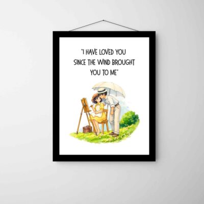 Ghibli The Wind Rises Illustrated Wall Art