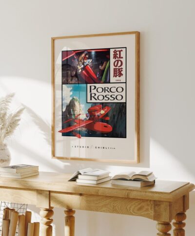 Porco Rosso Print Wall Art