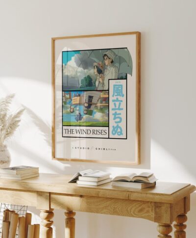 The Wind Rises Print Studio Ghibli Poster Wall Art