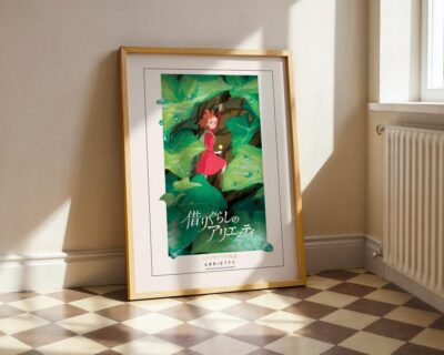 Arrietty Studio Ghibli Film Wall Art