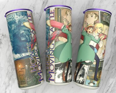 Howls Moving Castle Anime Tumbler