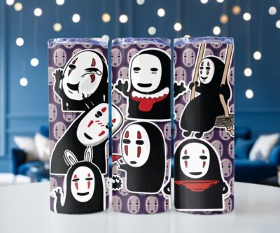 No Face Spirited Away Ghibli Anime Tumbler