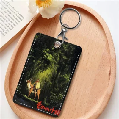 Princess Mononoke Forest Anime Keychain
