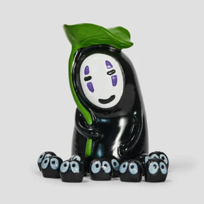 Mini Soot Sprites No-Face Kawaii Action Figure
