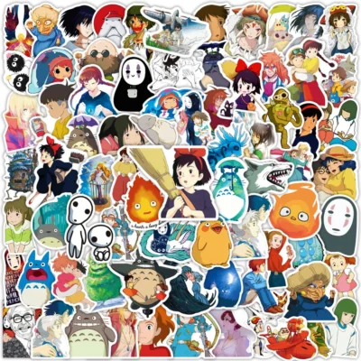 100Pcs Full Characters Notebook Waterproof Sticker
