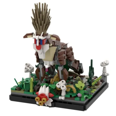 Forest Spirit Film Mononoke Blocks Figure