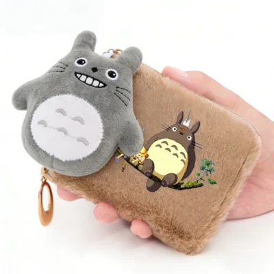 Totoro Kawaii Anime Zipper Wallet