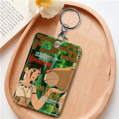 Princess Mononoke Animal Anime Keychain