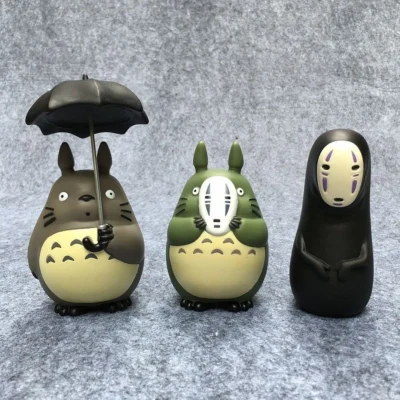 Totoro No Face Series Spirited Away Anime Action Figure