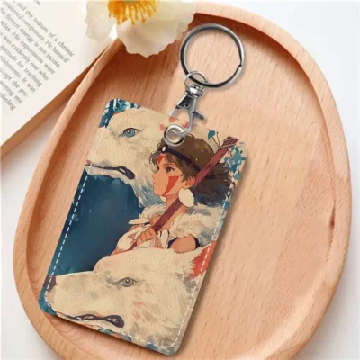 Princess Mononoke Art Anime Keychain